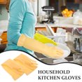 thumbnail image 3 of BESTYASH 2Ud Guantes De Cocina Para Lavado De Platos Cómodos Y Resistentes Con Amarillo, 3 of 8