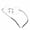 Gunmetal, variant on Agstum Small Round Rimless Glasses for Men Women, Titanium Ultralight Optical Eyeglasses Frame with 43mm Clear Lens