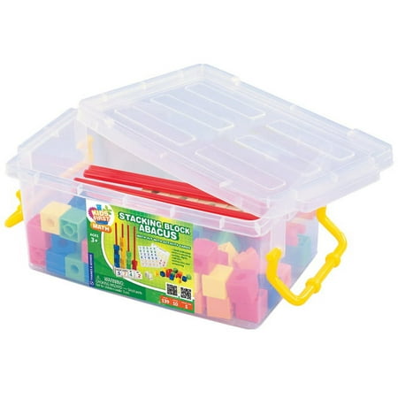 UPC: 0814743016170 | Stacking Block Abacus Math Kit with Activity Cards (Other)