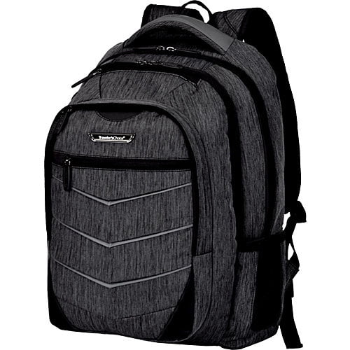 Travelers Choice Silverwood 19" Backpack, Gray, One Size