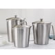 thumbnail image 3 of Tazas de acero inoxidable, termos de oficina, tazas con tapa para leche 1000ml, 3 of 9