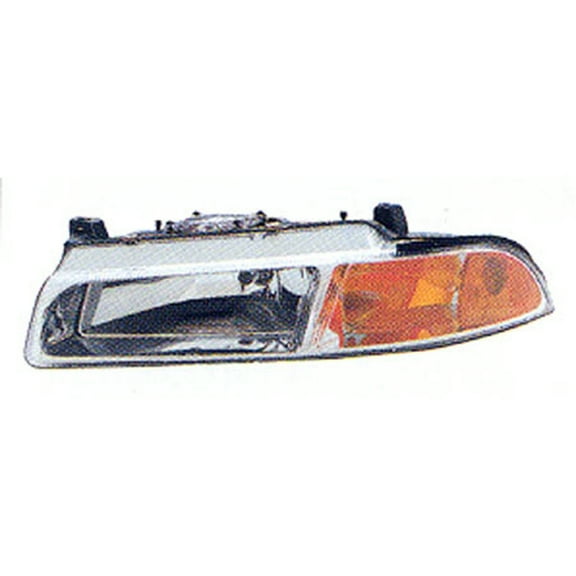 KAI New Economy Replacement Driver Side Headlight Assembly, Fits 1995-2000 Chrysler Cirrus