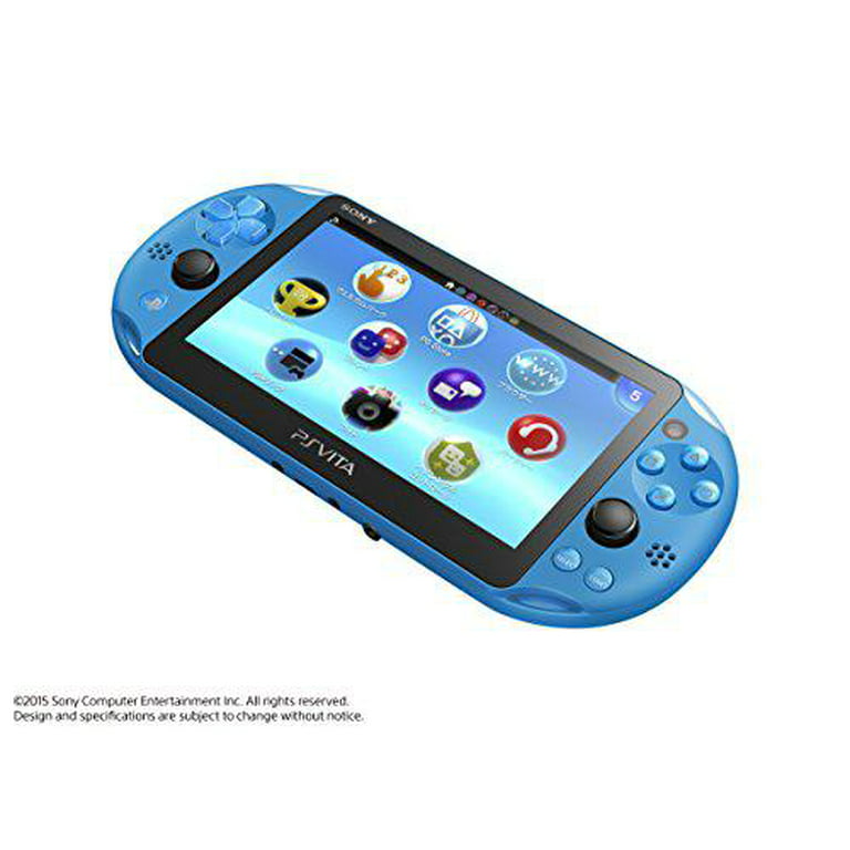 PlayStation Vita Wi-Fi model Aqua Blue (PCH-2000ZA23) Japanese Ver