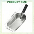 thumbnail image 3 of Uxcell 1-Pack Pala de Jardín Trowel Pala de Mano, 30cm/ 11.8 Pulgadas Herramientas de Jardinería de Acero Inoxidable para Cavado, 3 of 7