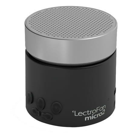 LectroFan Micro2 Sleep Sound Machine and Bluetooth Speaker - Black