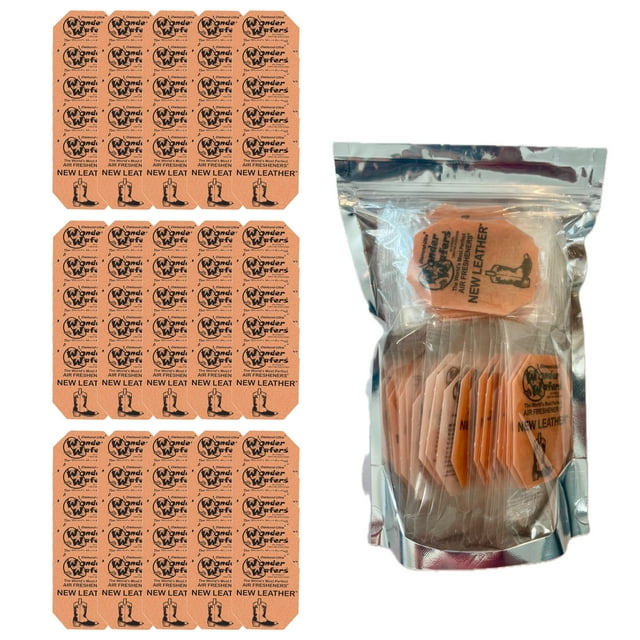 Ambientadores Wonder Wafers New Leather Fragance x75