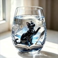 thumbnail image 7 of Halloween Glass Cups, Wine Glasses, Glassware Drinking Glasses, Stemless Drinking Glass with Cute Designs, Clear Cups for Cocktails, Juices & Iced Coffee (B), 7 of 7