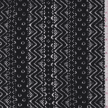 black and white striped laces