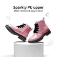 thumbnail image 4 of Bota DREAM PAIRS Brillante Rosa con Cierre y Cordones Talla 9, 4 of 6