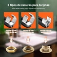 thumbnail image 3 of Llave universal ajustable de doble punta, llave creciente de boca abierta de 80 mm para desmontaje y montaje de artículos sanitarios, 3 of 5