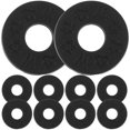 thumbnail image 2 of Locking Guitar Strap Buttons 10Set Black Silicone Anti-slip Pads Withstand Extreme Tension For Guitar Players, 2 of 5