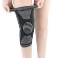 thumbnail image 3 of Knitted Knee Pads Breathable Knee Pads Running Basketball Protection Equipmentgreen2pcs_Perfect Gift, 3 of 5