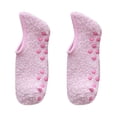 thumbnail image 3 of UJNDER Women's Non- Slipper Socks Soft Sole Indoor Cozy Socks for Yoga and Home Wear Pink, 3 of 3