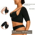 thumbnail image 4 of Women's Arm Shapewear Plus Size Compression Short Sleeve Garment U Shaped Body Shaper, 4 of 6