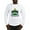 White, variant on - Delta Sigma Phi Coat Of Arms Long Sleeve T Shirt - Unisex Cotton Long Sleeve T-Shirt