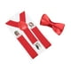 thumbnail image 3 of Conjunto de tirantes para niños con pajarita, tirantes ajustables en forma de Y para ropa formal, jeans, 3 of 9