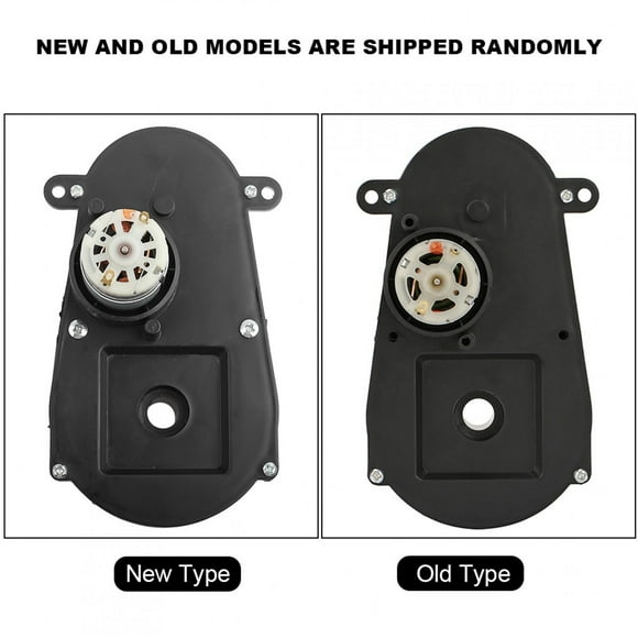 Kid Car Gear Box, 100% and , Low Noise, Wear, Resistant, Great Replacement Part, RS380 Gear Box Electric Motor Steering Gearbox for Children Car Kids Toy with