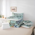 thumbnail image 4 of Erosebridal Happy Camping Bedding Sets King Size,Rustic Cabin Bed in a Bag King size,Adventure Camper Bedding King Size,Lightweight Lodge Room Decor,Reversible,7-Piece, 4 of 6
