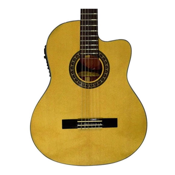 Guitarra Electroacústica La Sevillana UR-6CEQ