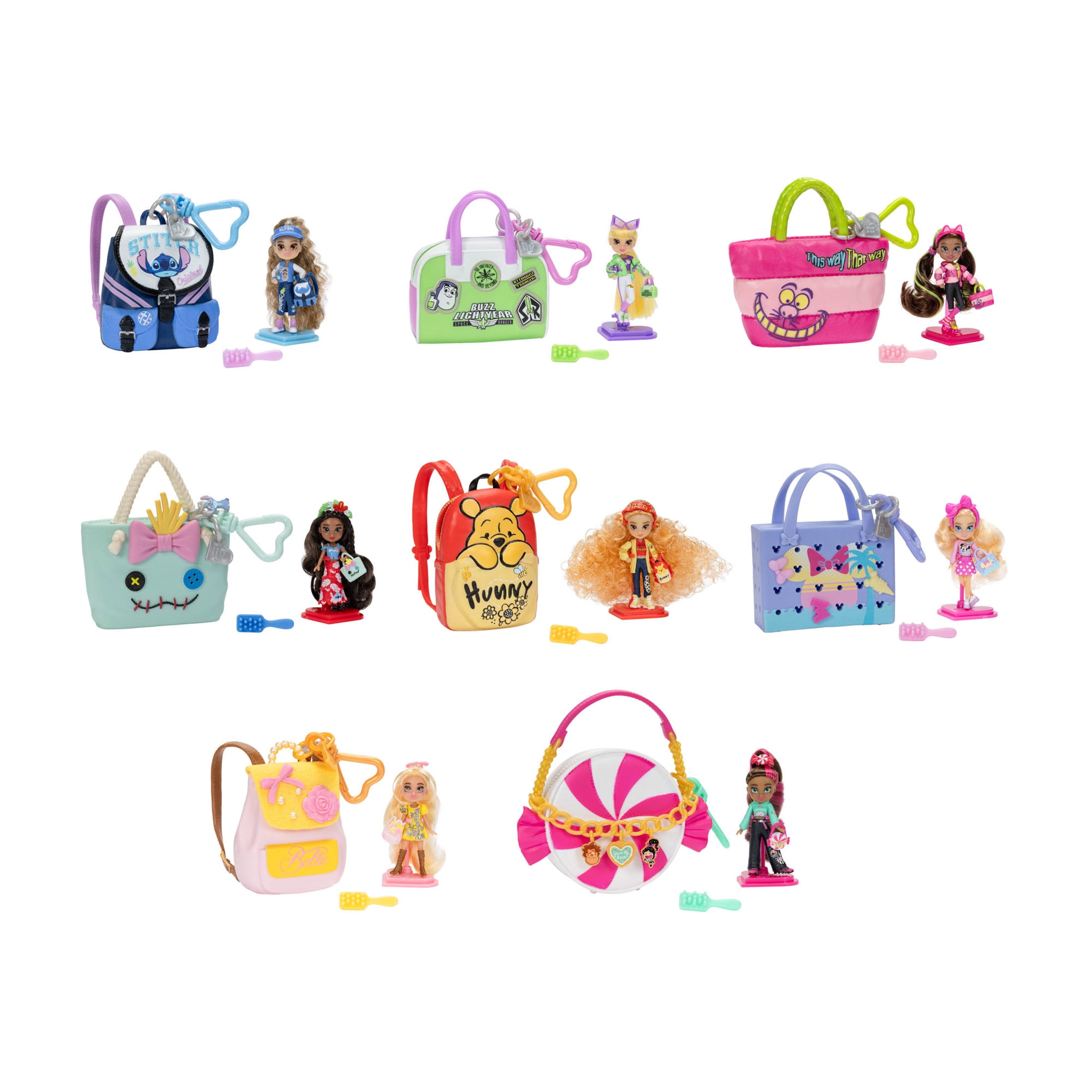 Disney Tote Ily Teenies Series 3 I Love Buzz Lightyear Mini Doll
