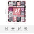 thumbnail image 6 of DAJU 40th Birthday Gifts Women 40 Year Old Birthday Gifts for Women Forty Birthday Gifts for Women 40th Birthday 40th Birthday Decorations Women 40 Yr Old Birthday Gifts Throw Blanket(30*40inch), 6 of 7