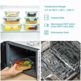 thumbnail image 7 of 16pcs Glass Storage Container Set with Lids, Vtopmart Meal Prep Containers, Airtight Bento Boxes - (Set of 8 Glass Storage Containers 8 Lids and 8 Containers), 7 of 7