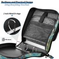 thumbnail image 4 of FORMRS Zipper Binder with Shoulder Strap 2-inch Ring 500 Sheet Capacity File Bag, Yellow Tree, 4 of 5