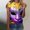 4-Multicolor, variant on REORIAFEE 2025 Mardi Gras Shirts Mask Prints Short Sleeve Shirts Crew Neck Carnival Fancy Tees Theme Party Fashion Tops Loose Blouse Multicolor L