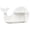 White, variant on Furnibear 2-Piece Floating Dolphin Wall Mounted Shelves Storage Display Rack for Books Decor and Kids Room Organization, White