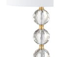 thumbnail image 4 of JONATHAN Y Ashley 25.25" Crystal LED Table Lamp, Clear/Brass, JYL5017A, 4 of 7