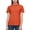 A06_Brown, variant on Women's Polo Shirts Short Sleeve Shirts Striped Blouses Quick Dry Collared Shirts Business Casual Work Tops Athletic Tennis Golf Clothes