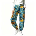 thumbnail image 4 of Jovrlynd Barrel Sweatpants Women Halloween Drawstring High Waisted Pockets Athletic Baggy Joggers Stretch Comfy Lounge Pants, 4 of 9
