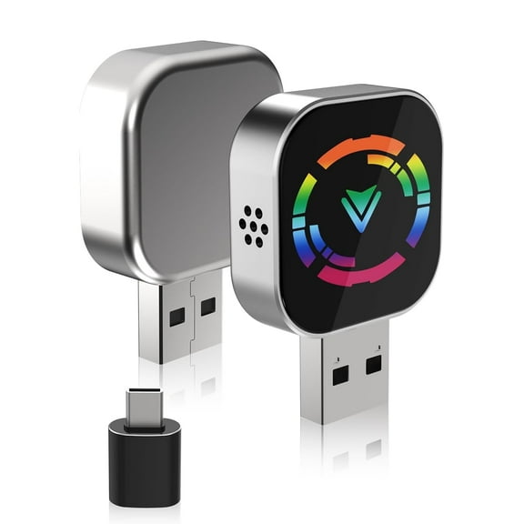 Wireless Car play Adapter, 2025 Upgrade Mini Car play for  I-P-H-O-N-E& Android Auto Wireless Adapter, for Cars with Built-in Wired  Carplay Play and Plug, Stable Control & No Delay