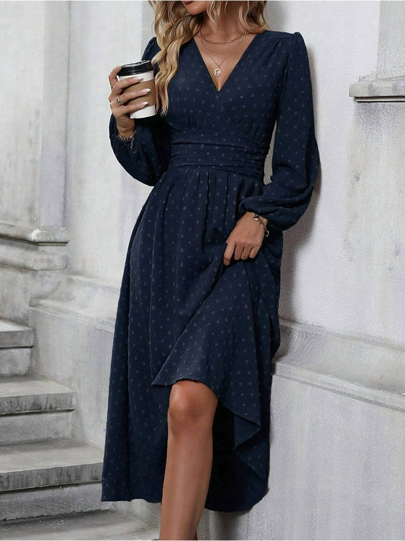 navy blue boho maxi dress MINT BEADED LACE PENCIL MIDI DRESS | CULT MIA main image 1