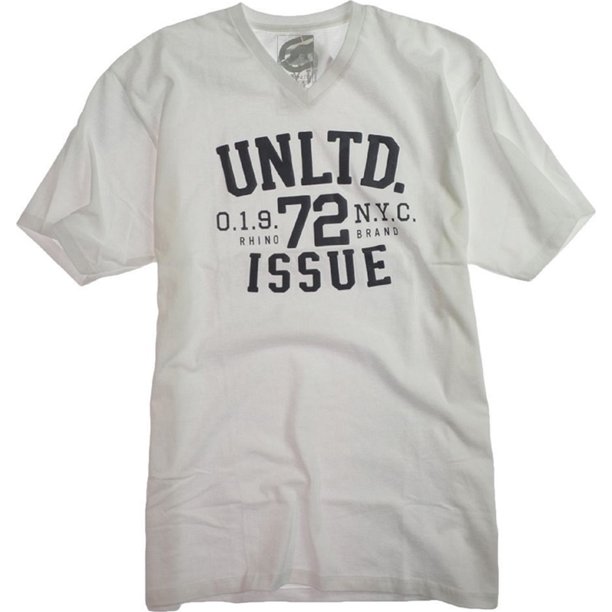 Camiseta gráfica Ecko Unltd. New Varsity para hombre blanca XXL
