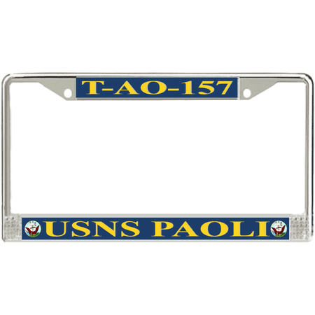 USNS Paoli T-AO-157 License Plate Frame