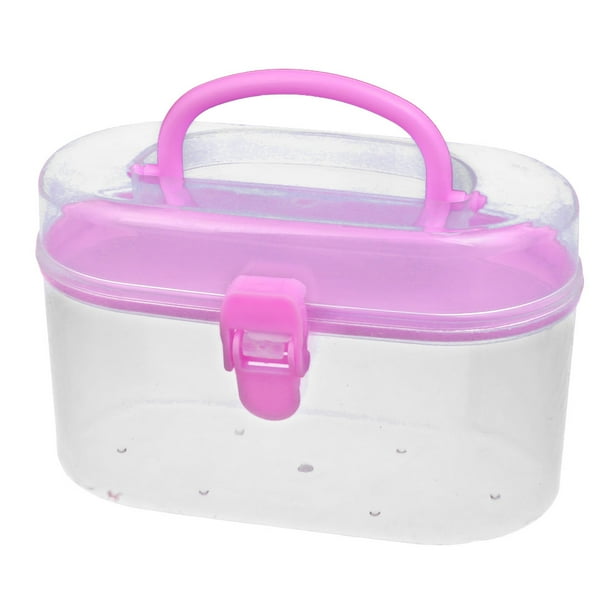 Unique Bargains Household 12cmx6cmx7.5cm Plastic Jewelry Needle Storage