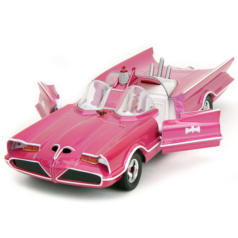 NEW 2024 JADA PINK SLIPS 1966 Classic Batmobile Pink 1/24