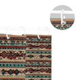 thumbnail image 5 of Yayeee Shower Curtain with Hooks 72"x72" Waterproof Fabric Bathroom Hanging Decor, Tribal Art, 5 of 5