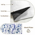 thumbnail image 6 of Round Area Rugs Collection 6 Ft, Navy Blue Polka Dots Non-Slip Residential Carpet, Vintage Abstract Art Watercolor Indoor Crawling Mats Runner Rugs for Living Room/Dining Room/Bedroom, 6 of 8