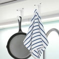 thumbnail image 6 of Beaupretty Ceiling Hooks Metal Screw Mounted White for Tool and Flowerpot Hanging 6Pcs, 6 of 8