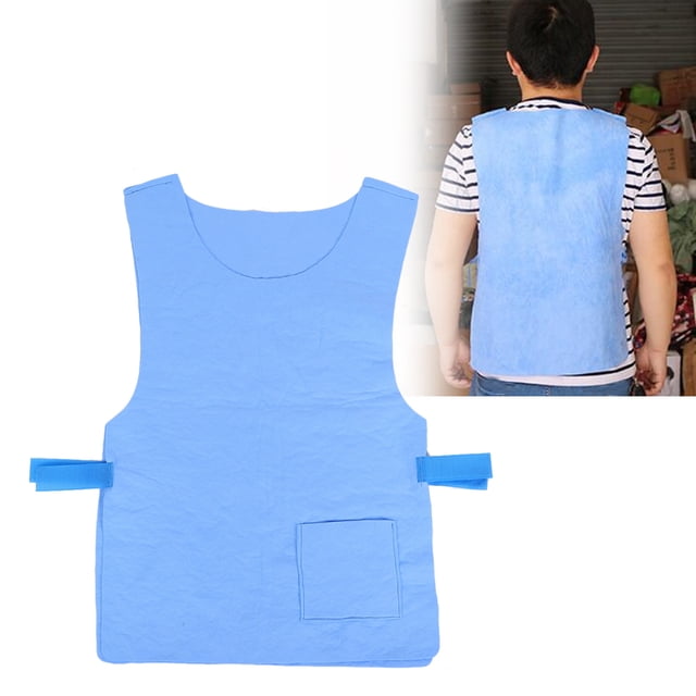 Gilet Adhésif Réutilisable, Gilet Rafraîchissant Ajustable pour Sport Extérieur d'Été Course