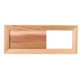 thumbnail image 1 of Sauna Gable Vent Kit, Sauna Room Air Ventilation Panel Square Sauna Room Air Vent Grille Wooden Ventilation Louvers Sauna Room  Accessory for Sauna Room and Swiming Pool, 1 of 7