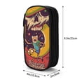 thumbnail image 4 of Adventure Time Pencil Case Large Capacity Pencil Pouch Pen Bag Office Stationery Organizer Travel Makeup Bag Black, 4 of 9