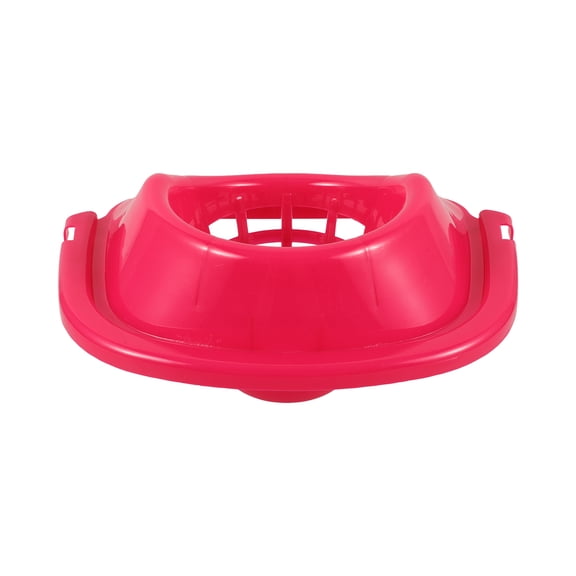WRITWAA Mopping Bucket Basket, Red Plastic, for Home, Sturdy and Durable