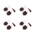 thumbnail image 1 of Minnieouse Botones de cierre de palanca de cuerno de resina, 4 Uds., para abrigo, botones de cierre de palanca Accesorios de disfraces marrón claro, 1 of 6