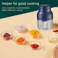 thumbnail image 4 of Solar Electric Garlic Chopper Mini, Garlic Masher Crusher, Food Processor Multifunction, 4 of 5