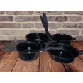 thumbnail image 2 of DEBGFS Black 13 Piece Cookware Set Nonstick Pots Pans Home Kitchen Cooking Non Stick, 2 of 16