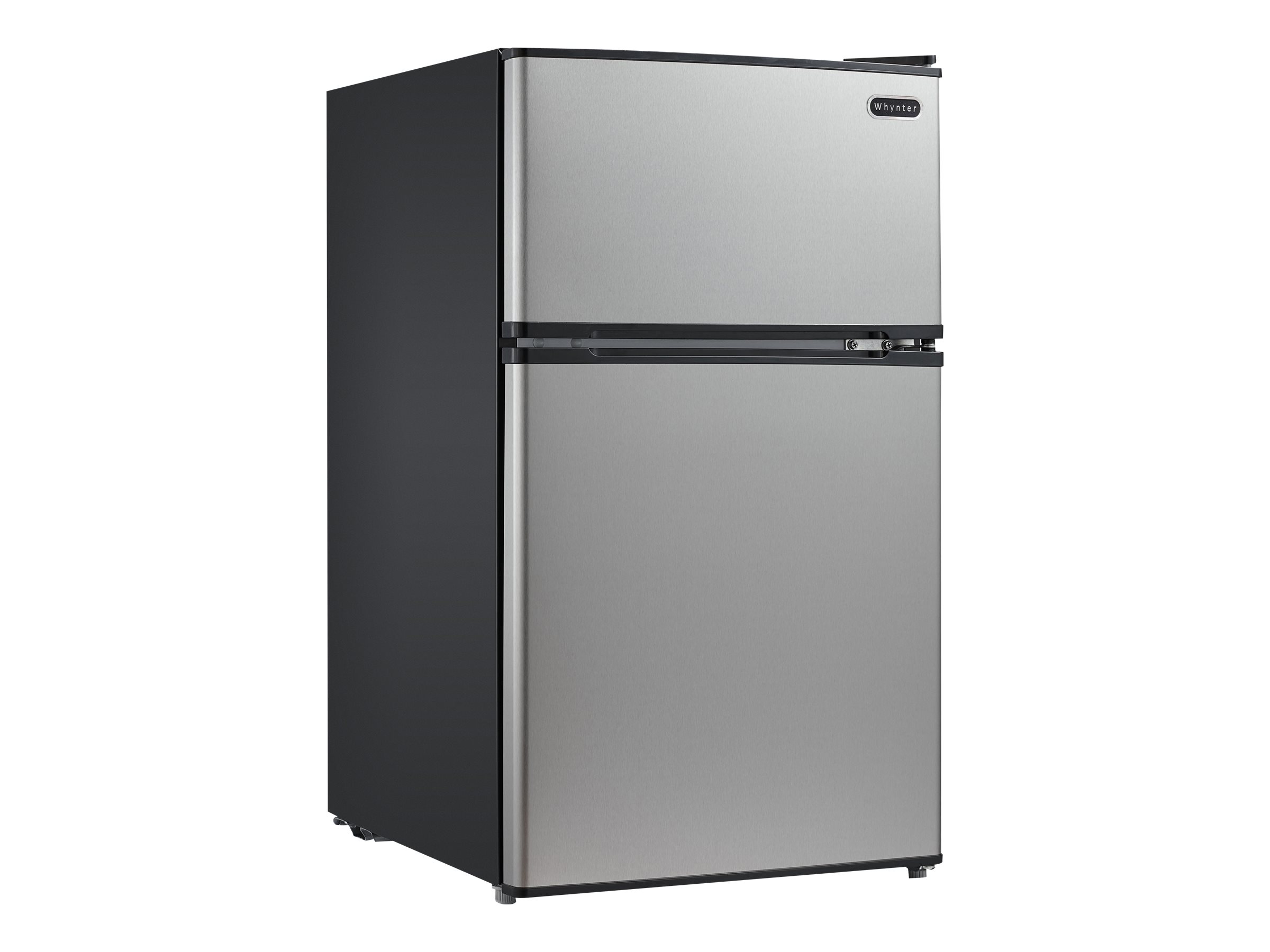 Whynter MRF-340DS Refrigerator Freezer Freestanding Width 19 in, Depth 23 in, Height 33 in Top-Freezer, Stainless Steel - image 3 of 6