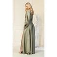 thumbnail image 2 of Split Long Sleeve Evening Gown, 2 of 4